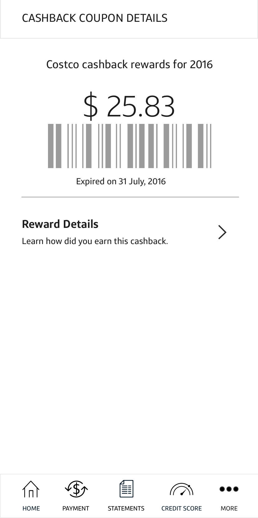 Coupon Details – Expired